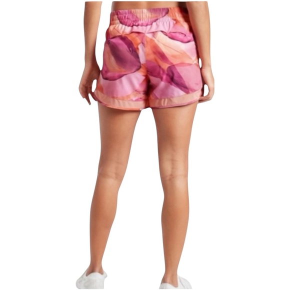 ATHLETA Mesh Racer Run Shorts 4” in Muted Pinks Size XS -- - Picture 2 of 8